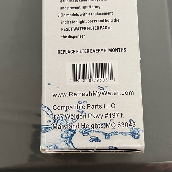 Refresh Refrigerator Water Filter R-9690 LG LT700P Kenmore 46-9690 - Picture 6 of 11